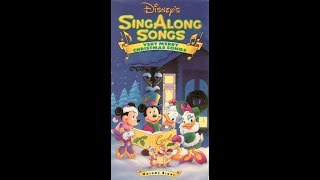 90s Disney Sing Along Songs Vol 8 Very Merry Christmas Song [upl. by Luoar]