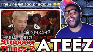 ATEEZ 에이티즈  스트레스 띵 Stressor Things Ep2  REACTION [upl. by Byrd]