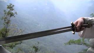 Wudang Sword  Tai Yi Daoist Form and Applications YMAA 武當劍 [upl. by Ley11]