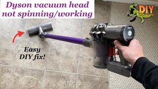 Dyson vacuum roller head not spinning  EASY DIY fix [upl. by Alexine]