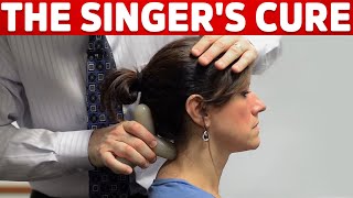 The Singers Cure For Laryngitis Hoarseness Vocal Cord Paralysis and Sore Throats – Dr Berg [upl. by Nauqed]