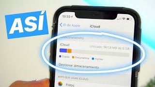 Almacenamiento en iCloud lleno SOLUCION [upl. by Lyndon502]