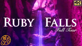 Ruby Falls Chattanooga Tennessee TN Full Tour 4k Underground Water Cave [upl. by Victor81]