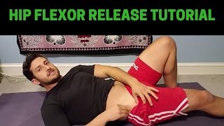 Iliacus Release Tutorial  Hip Flexor Release [upl. by Leumas993]