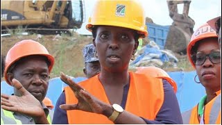 UNRA boss expresses concern at slow pace of Kampala flyover works [upl. by Ecadnak527]