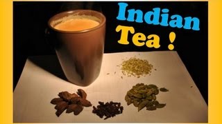 How To Make Traditional INDIAN TEA Chai [upl. by Aeel]