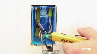 How to Identify a Neutral Wire  Leviton [upl. by Aennyl]