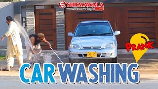 Car Washing Prank  By Nadir Ali in  P4 Pakao  2021 [upl. by Oirromed]