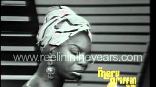 Nina Simone quotWork Songquot Live Merv Griffin Show 1966 [upl. by Yram]