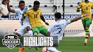 Guatemala vs Jamaica Highlights  CONCACAF Gold Cup [upl. by Tallbott987]