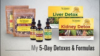 My 5Day Detoxes by Dr Schulze  Liver Kidney Bowel Detoxification [upl. by Novled]