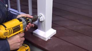 How to Install Aluminum Railings Stairs [upl. by Thompson402]