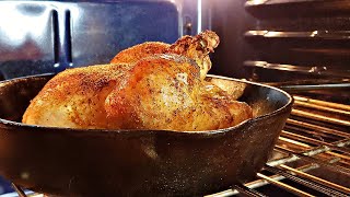 How To Cook ROAST CHICKEN  Oven Baked Chicken  How To Cook A Whole Chicken [upl. by Ekim202]