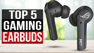 TOP 5 Best Gaming Earbuds 2024 [upl. by Horne415]