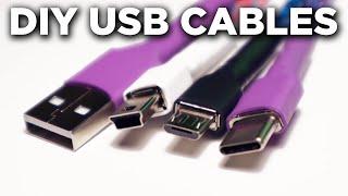 How to Solder USB C Micro Mini and A Connectors for Custom Keyboard Cables [upl. by Aicenev698]