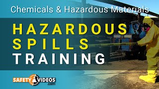 Hazardous Spills Training from SafetyVideoscom [upl. by Nho]