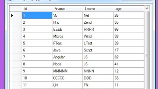 VBNET And SQL Server  How To Select And Display Data From SQL Server Database Using Vbnet Code [upl. by Hsetirp]