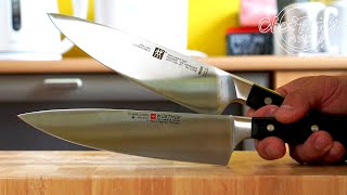 Zwilling Pro VS Wusthof Ikon Classic Chefs Knife  Zwilling J A Henckels [upl. by Eram]