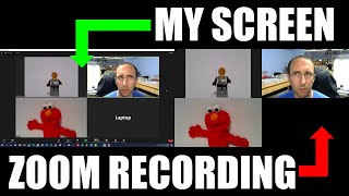 Zoom Recording while Screen Sharing Pinning and Spotlighting [upl. by Won]