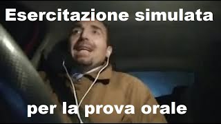 La prova orale nei concorsi pubblici istruzioni ed esempi 15012020 [upl. by Petes]