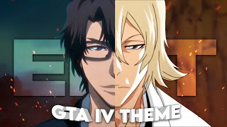 Aizen x Urahara  GTA IV Theme Edit [upl. by Euqinahs31]