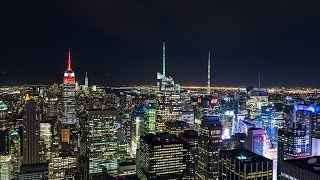 New York City Skyline  4K Timelapse [upl. by Aihtnic]