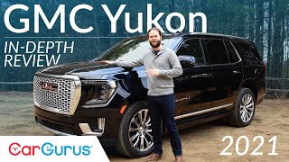 2021 GMC Yukon Denali Review For the unassuming executive  CarGurus [upl. by Kwapong]