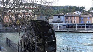 Fontaine de Vaucluse  La Sorgue se fâche [upl. by Netneuq]