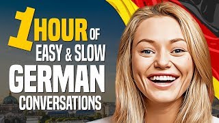 Learn GERMAN A 1HOUR Beginner Conversation Course for daily life  OUINOcom [upl. by Victorine]