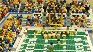 NFL Super Bowl XLV Pittsburgh Steelers vs Green Bay Packers  Lego Game Highlights [upl. by Waverly]