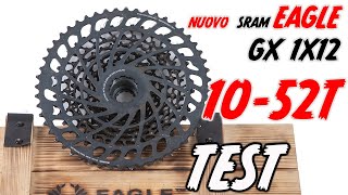 Nuovo SRAM Eagle GX con cassetta 1052 il test [upl. by Dania]