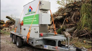 Mobile Pyrolysis PlantWaste to Energy PlantPyrotech Energy Pty Ltd [upl. by Nonna331]