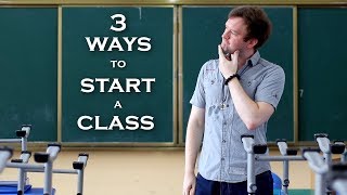 ESL  How To Start a Class [upl. by Haymo]