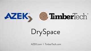 TimberTech® DrySpace™ UnderDeck Water Management System Installation [upl. by Annoya]