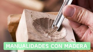 Manualidades con madera [upl. by Krein615]