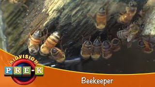 Beekeeper  Virtual Field Trip  KidVision PreK [upl. by Nolyad209]