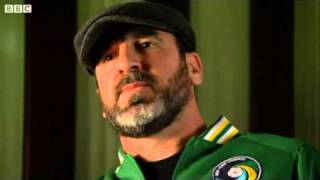 Eric Cantona  BBC Interview amp Kung Fu Kick [upl. by Ahswat]