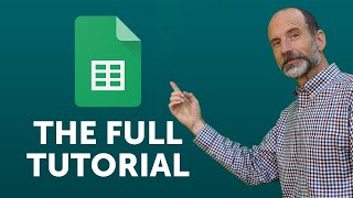 Google Sheets  Full Tutorial [upl. by Mulligan]