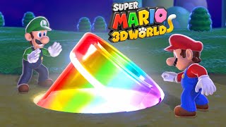 Super Mario 3D World  Full Game Walkthrough [upl. by Avuha771]