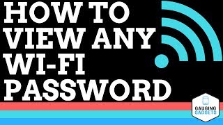 How to Find and View Any WiFi Password  Very Easy Tutorial [upl. by Larok]